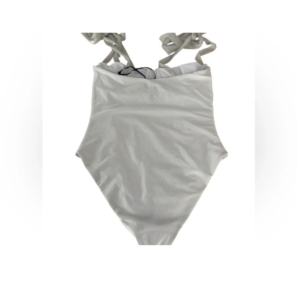 Beach Riot Dede Swimsuit White XL B2028